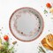 8 Ct. Rose Gold Foil Floral Paper Dessert Plates Elegant Wedding & Bridal Shower Tableware 7"